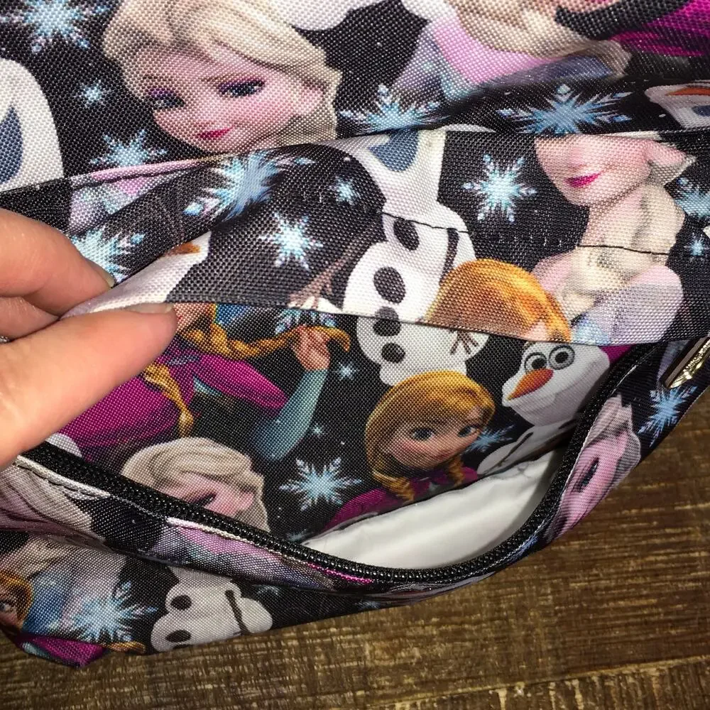 Loungefly Frozen All Over Print Elsa Anna Olaf Standard Size Backpack School Bag